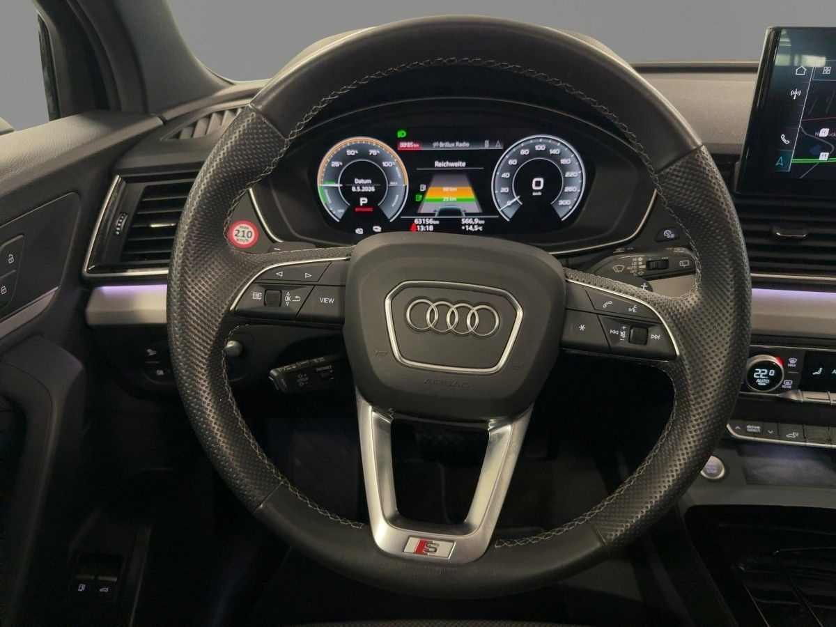 Audi Q5 TFSI e S line 55 e qu. S tr. AHK PANO HUD 360 foto 13
