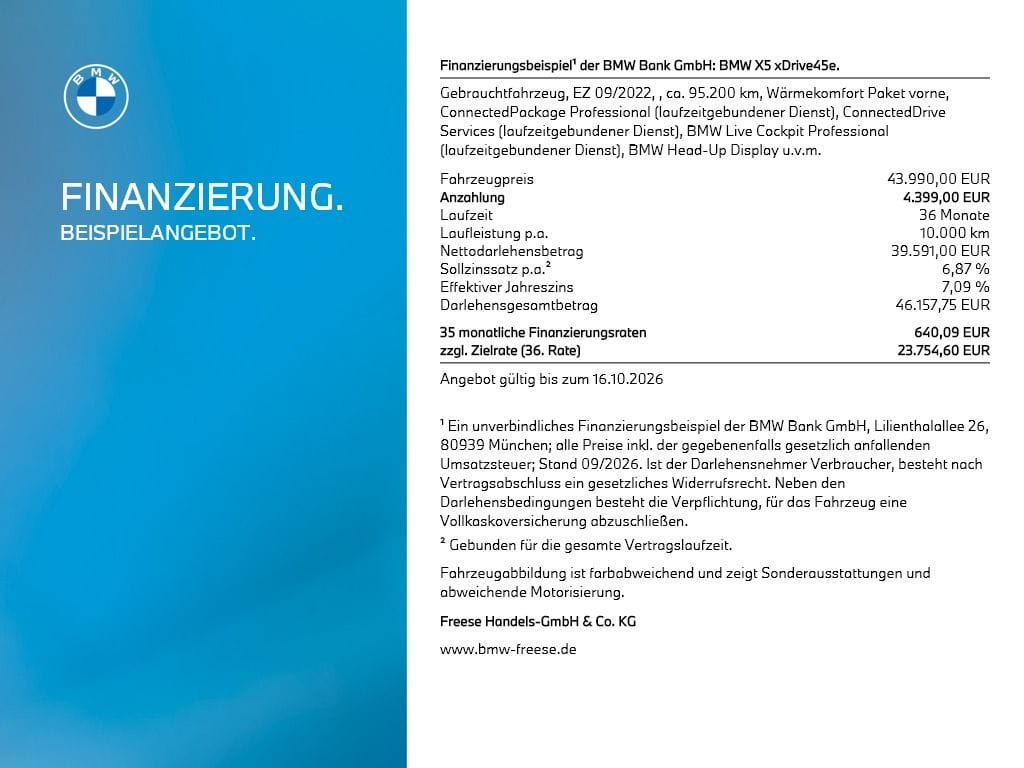 BMW X5 xDrive45e AHK 360° HEAD-UP PANO RFK HIFI LED foto 11