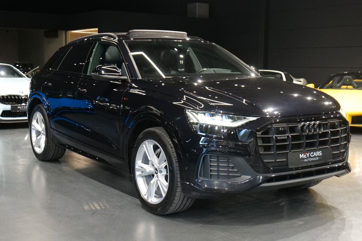 Audi Q8 50 TDI quattro Luft Panorama HUD AHK foto 7
