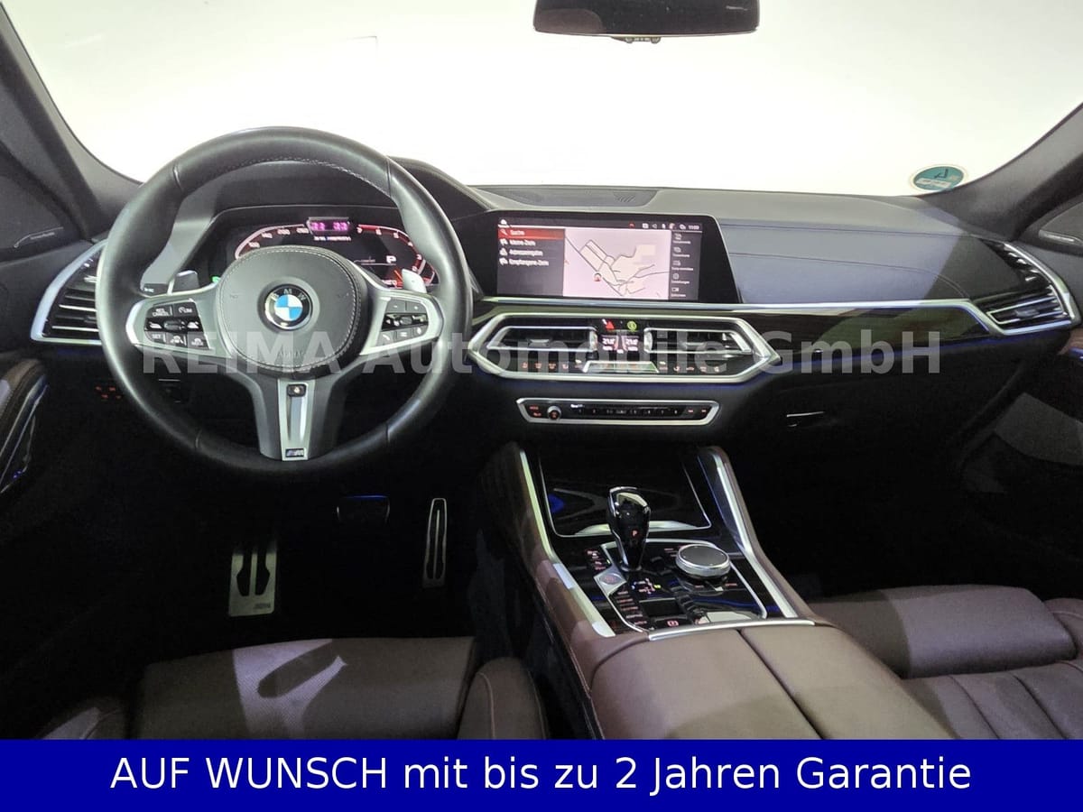 BMW X6 M50 i, Laser, HUD, Pano, AHK foto 12