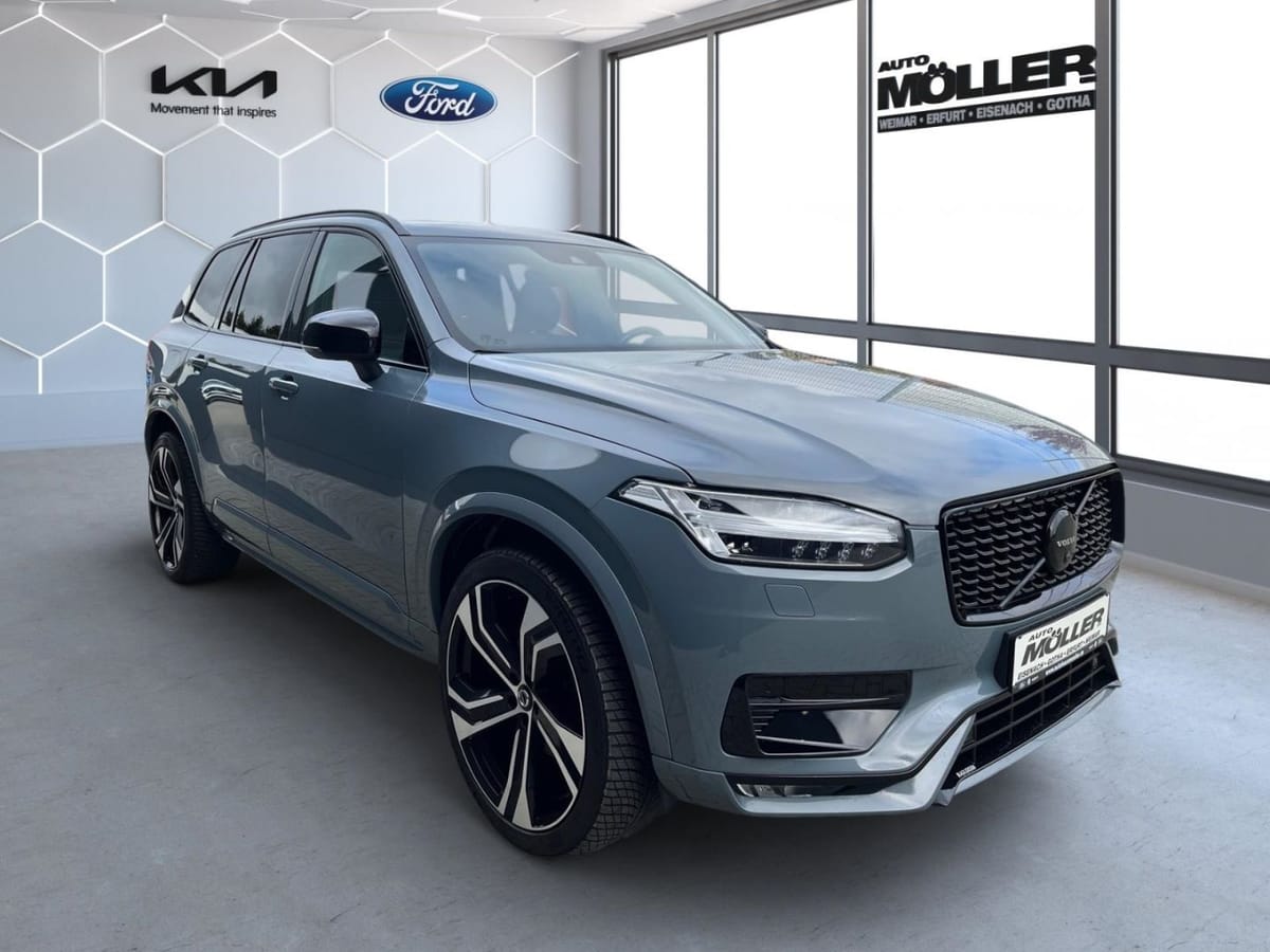 Volvo XC90 R Design AWD Glasdach Standheizung 360 Lede foto 2