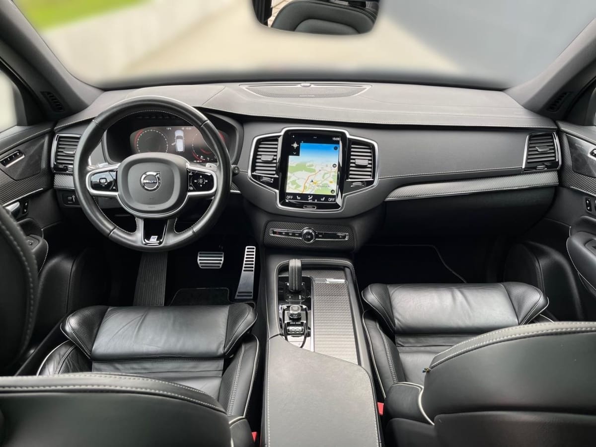 Volvo XC90 R Design AWD Glasdach Standheizung 360 Lede foto 10