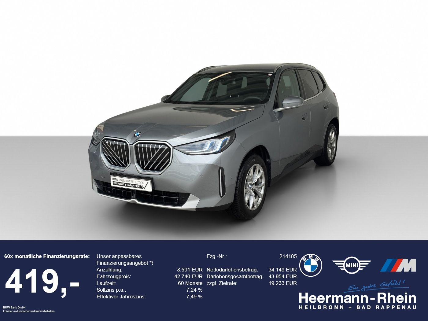 BMW X3 20dA xDrive LiveCock.LED.AHK.DriveAss.ParkAss foto 1