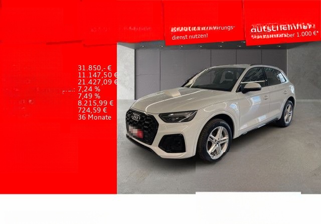 Audi Q5 50 TFSI e quattro S tronic S line LED AHK DAB foto 1