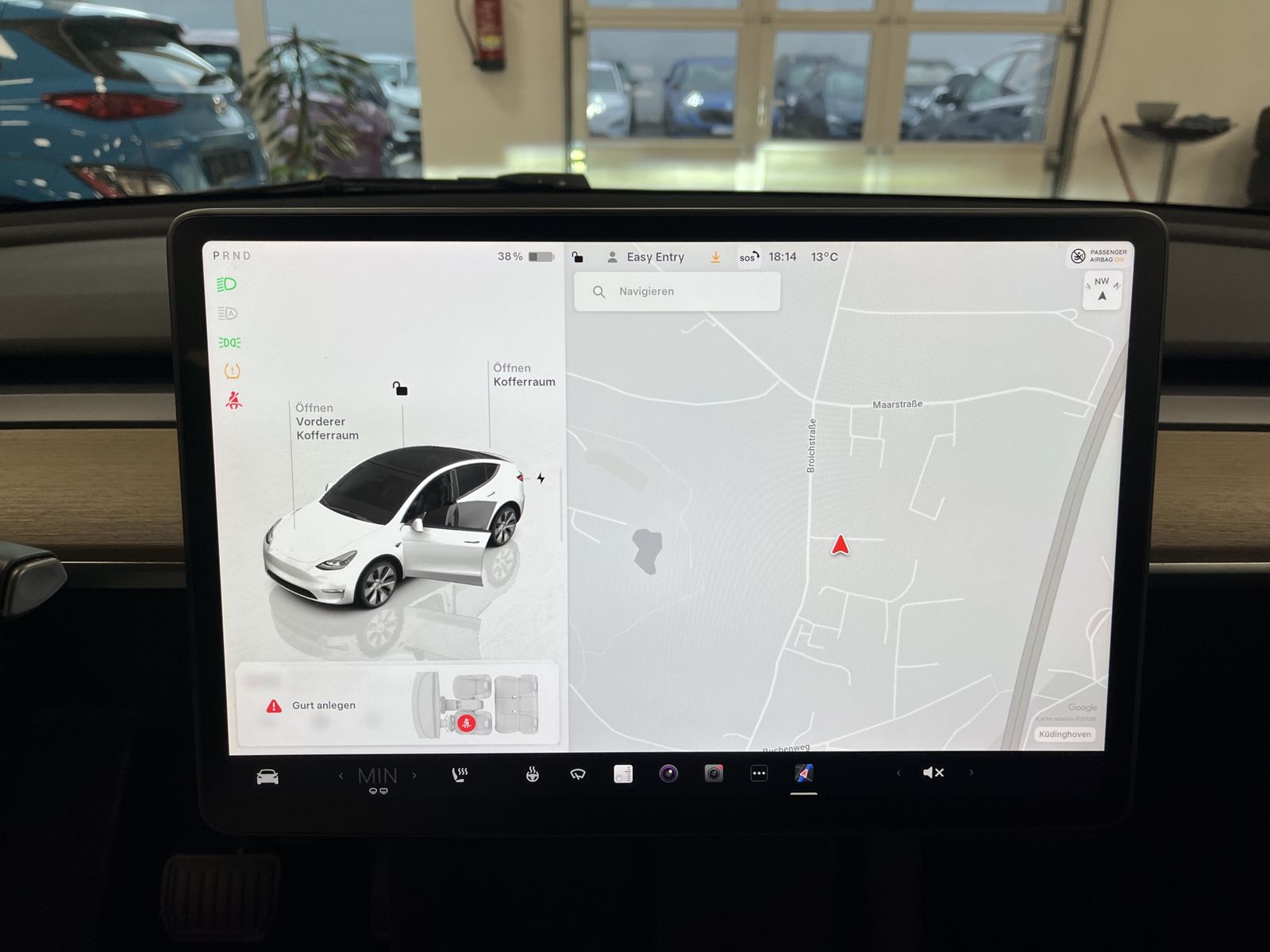 Tesla Model Y Maximale Reichweite Dual AWD ACC Pano  foto 23