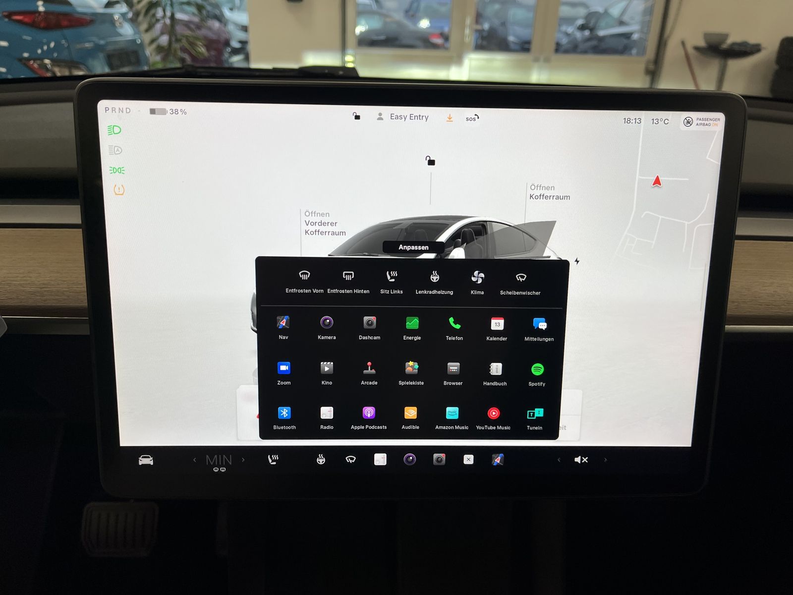Tesla Model Y Maximale Reichweite Dual AWD ACC Pano  foto 24