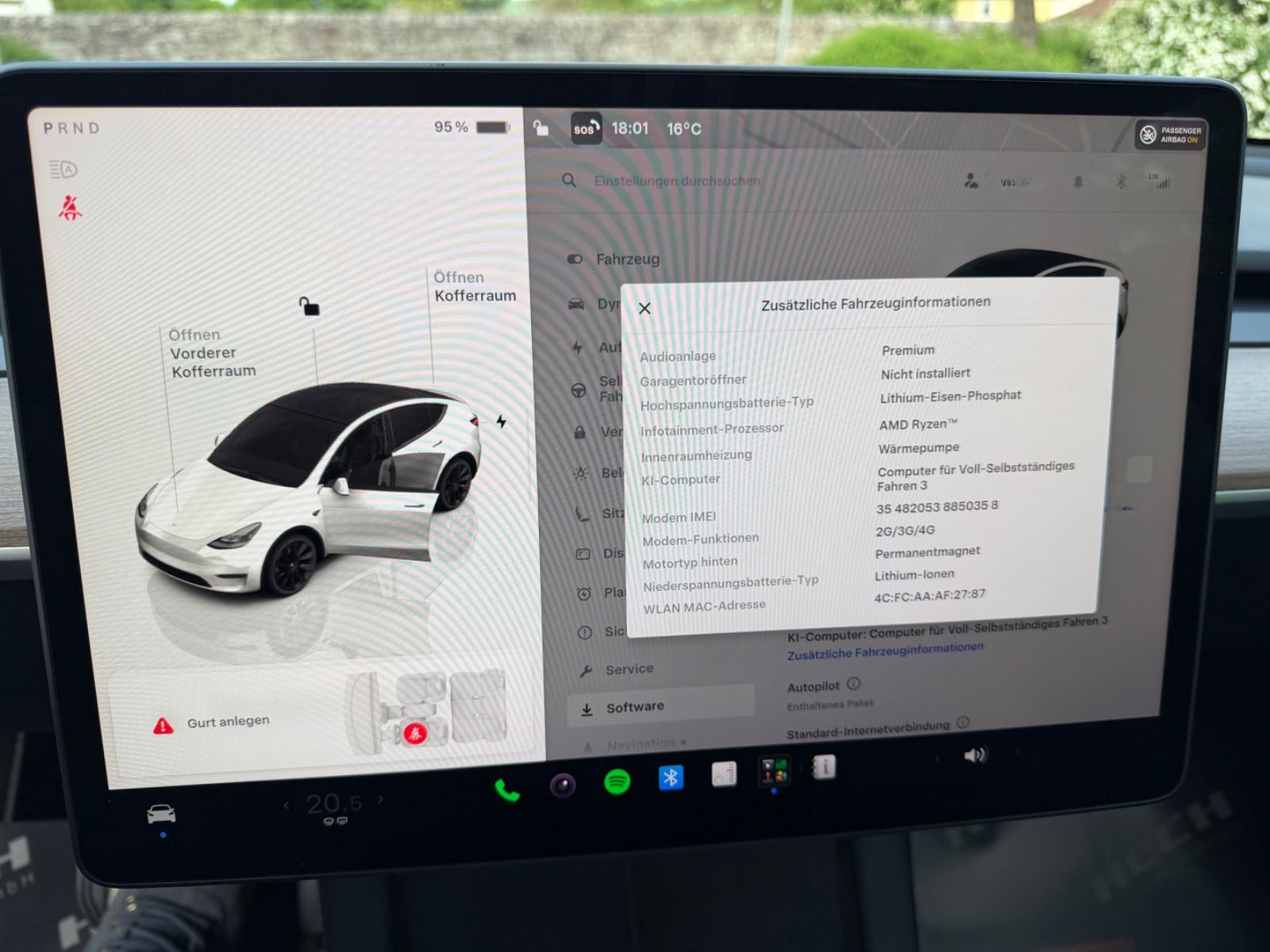 Tesla Model Y Standard Range RWD 96% SOH foto 16