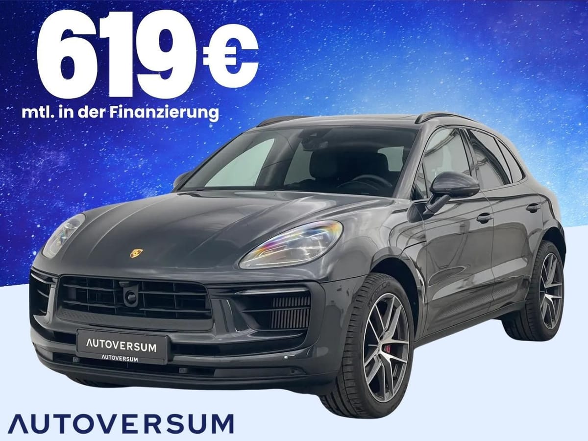Porsche Macan S PASM PDLS PANO KAM BOSE 360° ACC