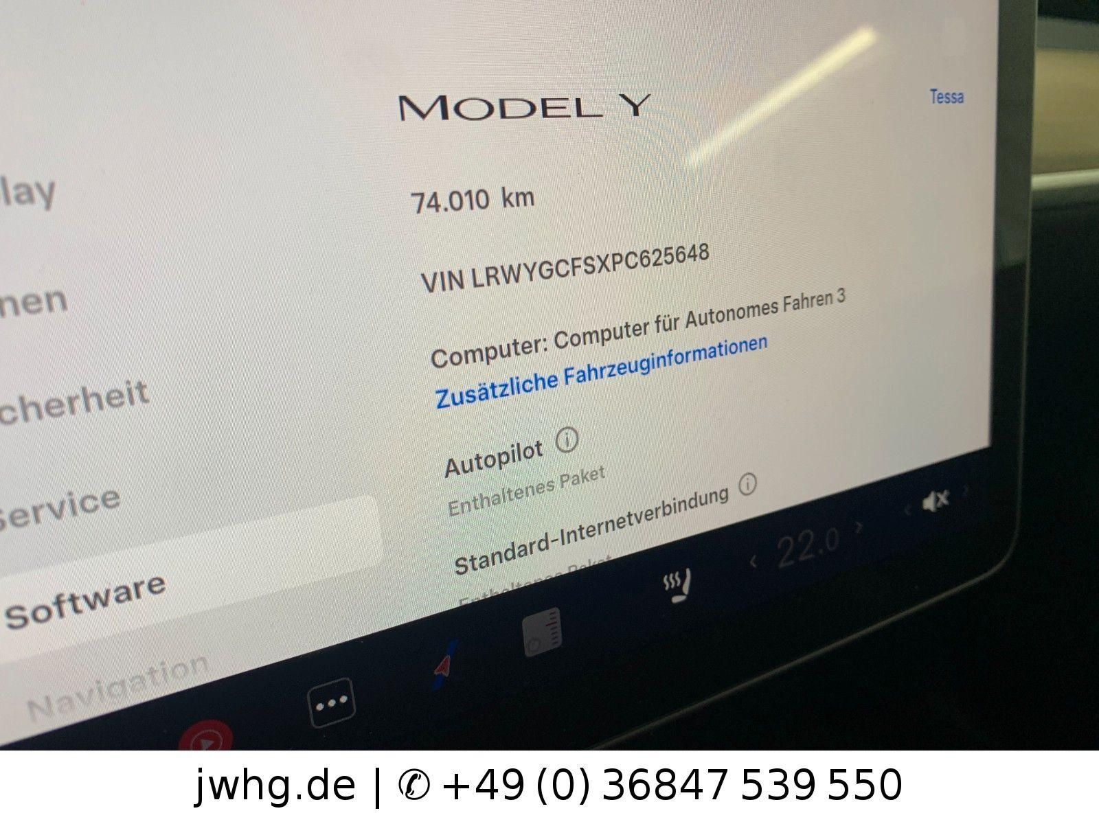 Tesla Model Y RWD|Autopilot3Pano|Wärmepumpe|4xSiHz foto 12