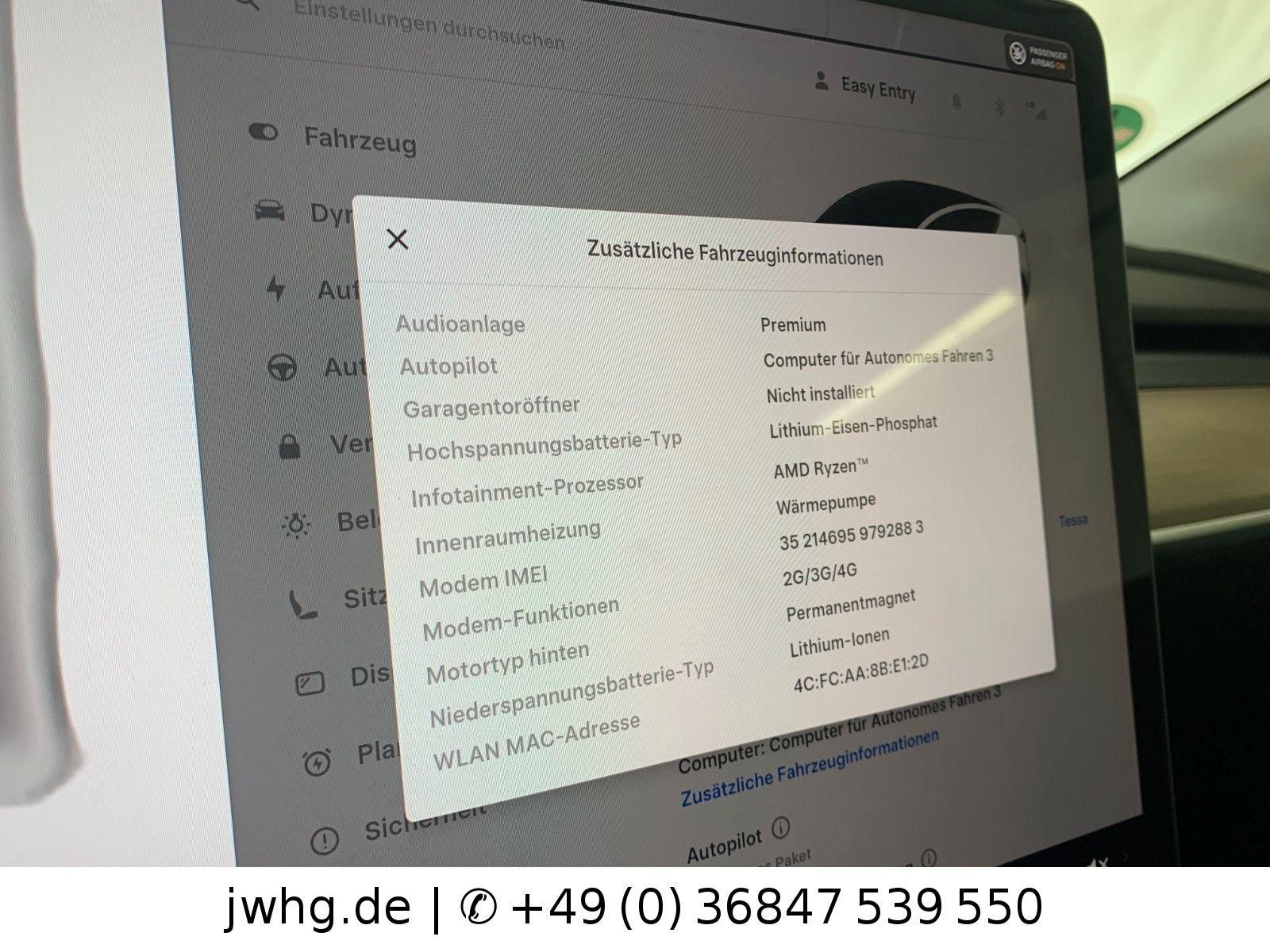 Tesla Model Y RWD|Autopilot3Pano|Wärmepumpe|4xSiHz foto 13