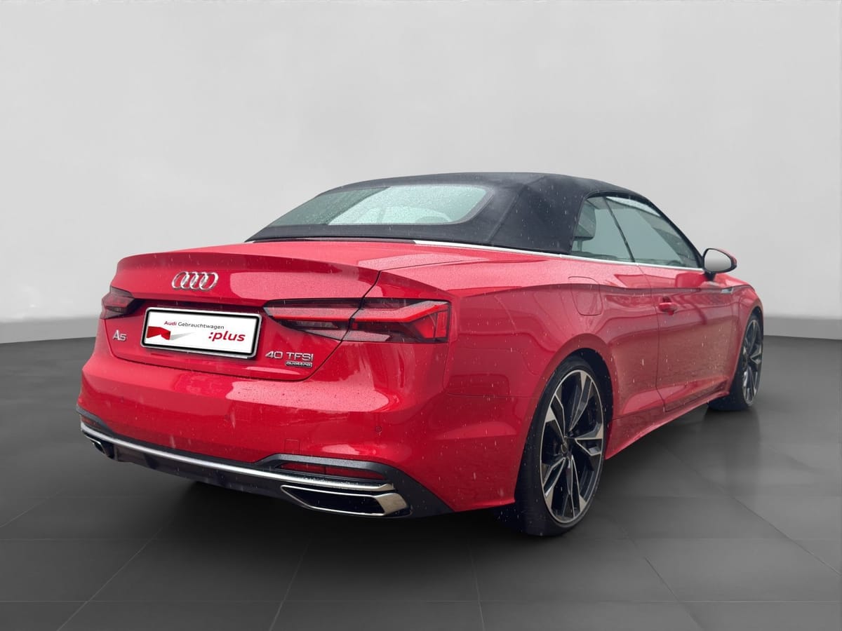 Audi A5 Cabrio 40 TFSI Q S LINE LM20 LEDER MATRIX KAM foto 3
