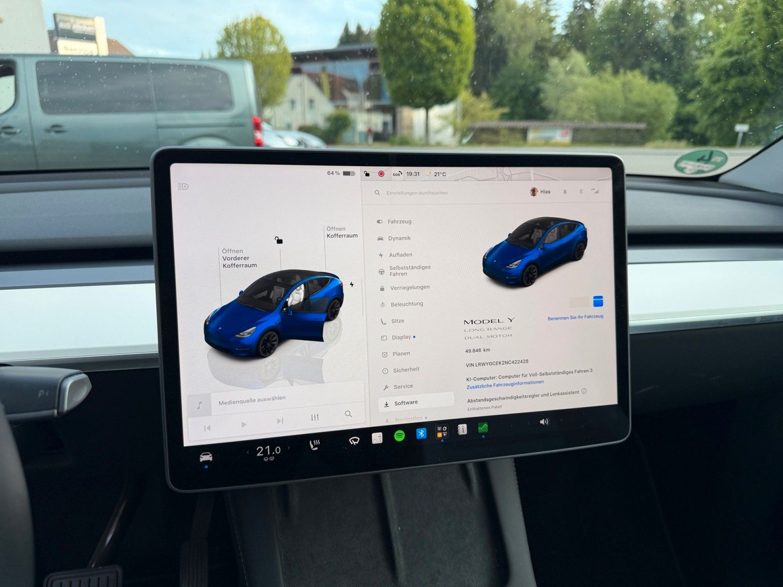 Tesla Model Y Long Range Dual AWD AHK+20"+Premium foto 14