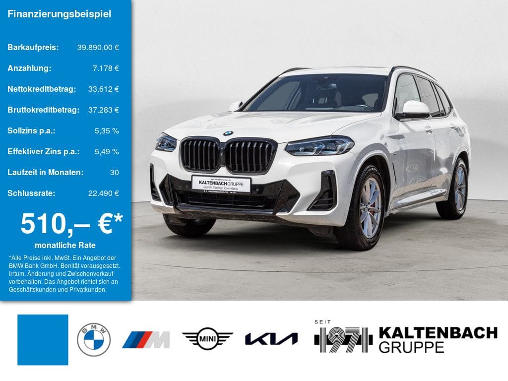 BMW X3 xDrive 20i M-Sport FACEL. PANO AHK HUD 360°