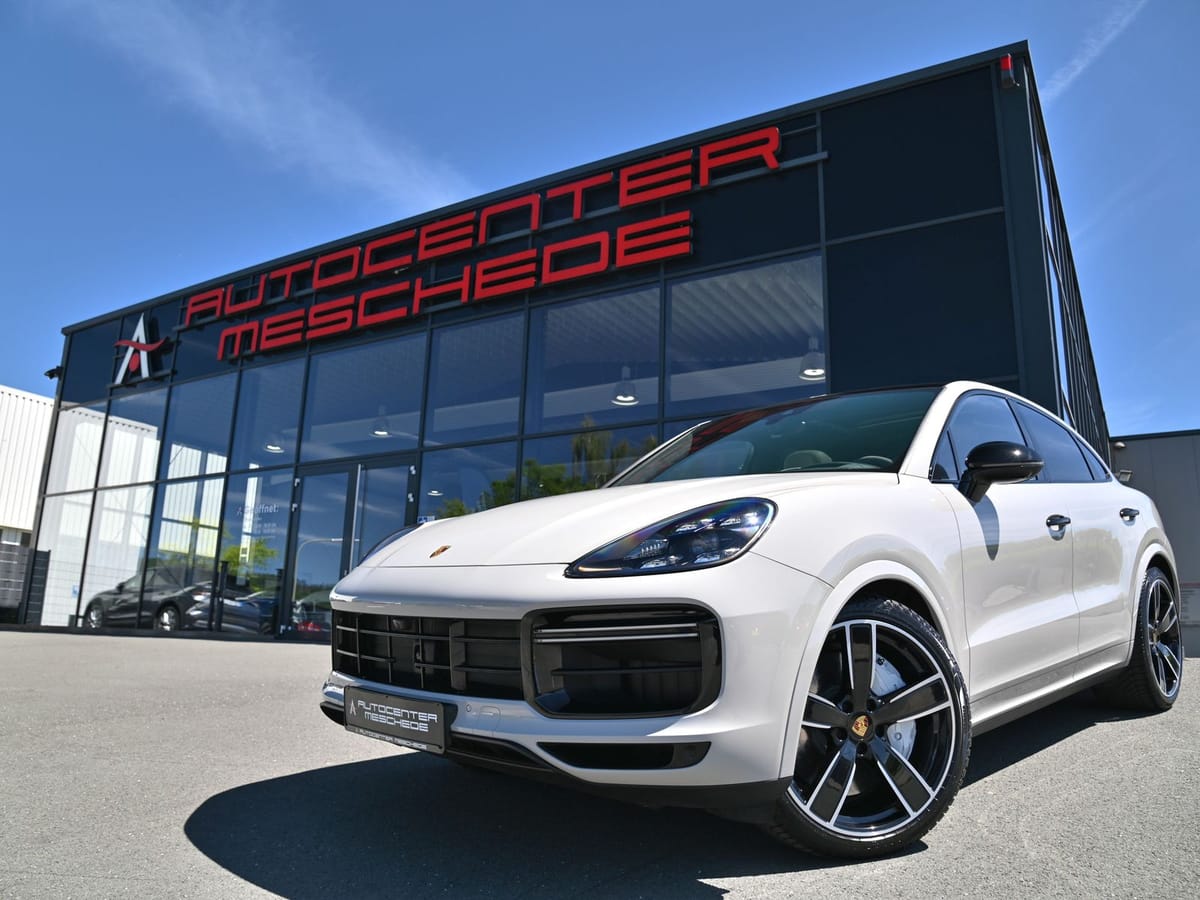 Porsche Cayenne Turbo Coupe Luft Pano AHK 22 Kreide