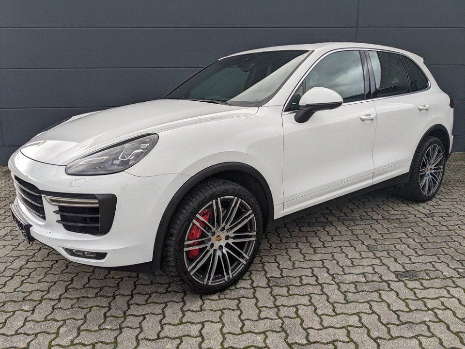 Porsche Cayenne 4.8l V8 Turbo AHK Panodach Luftfederung foto 1