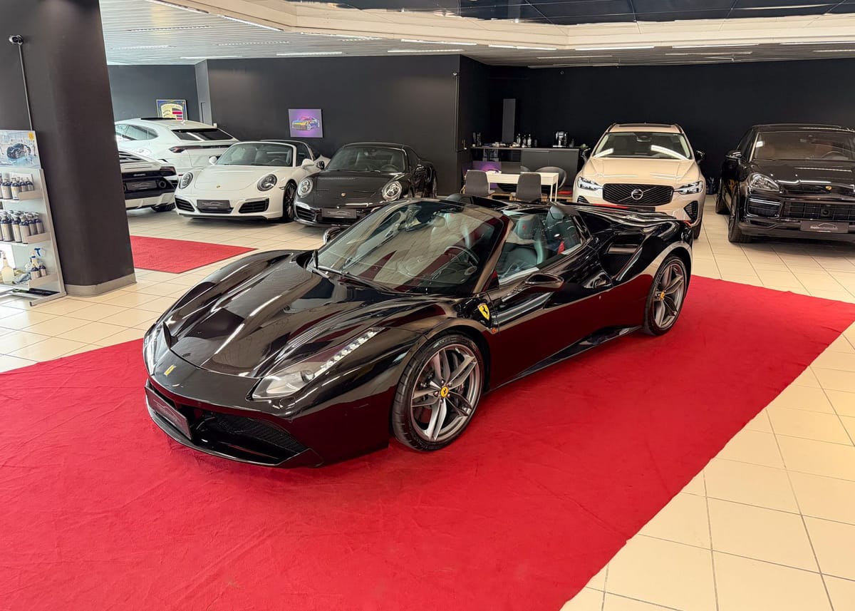 Ferrari 488 Spider Garantie01/27 Sportabgasanlage Kamera foto 3