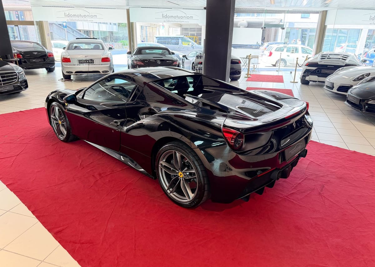 Ferrari 488 Spider Garantie01/27 Sportabgasanlage Kamera foto 8