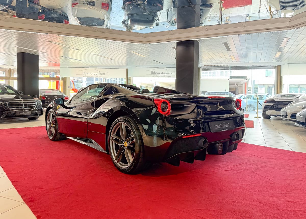 Ferrari 488 Spider Garantie01/27 Sportabgasanlage Kamera foto 9