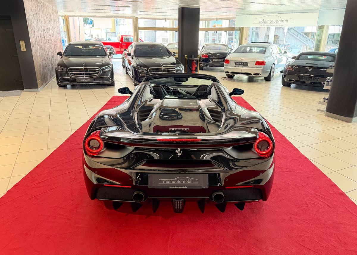 Ferrari 488 Spider Garantie01/27 Sportabgasanlage Kamera foto 10