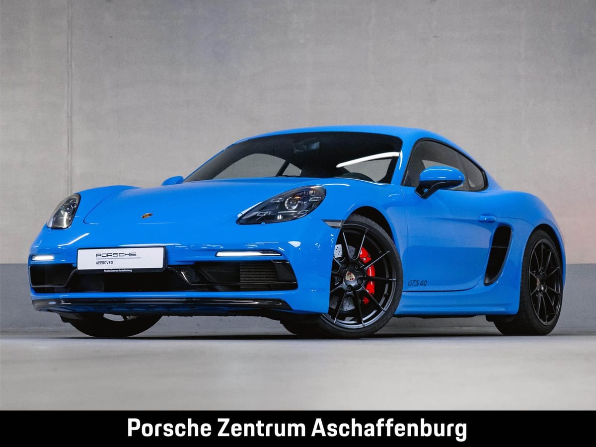 Porsche 718 Cayman GTS 4.0 Sport Design Navi Spurwechsel