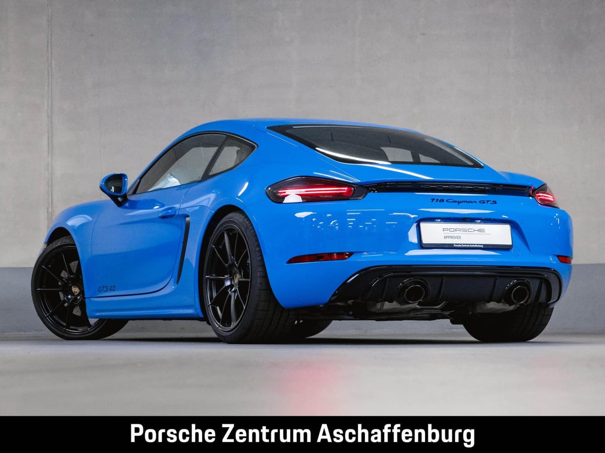 Porsche 718 Cayman GTS 4.0 Sport Design Navi Spurwechsel foto 3
