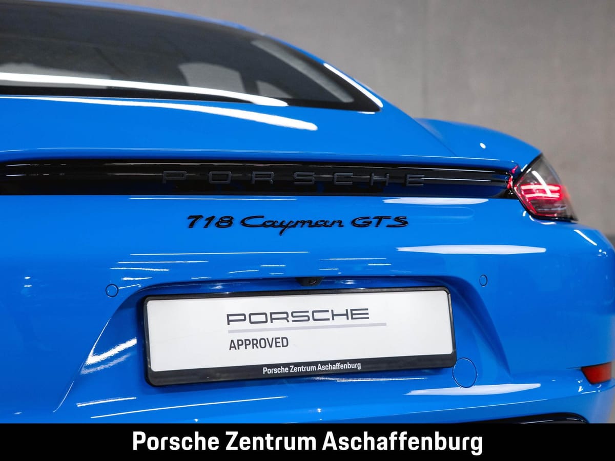 Porsche 718 Cayman GTS 4.0 Sport Design Navi Spurwechsel foto 8