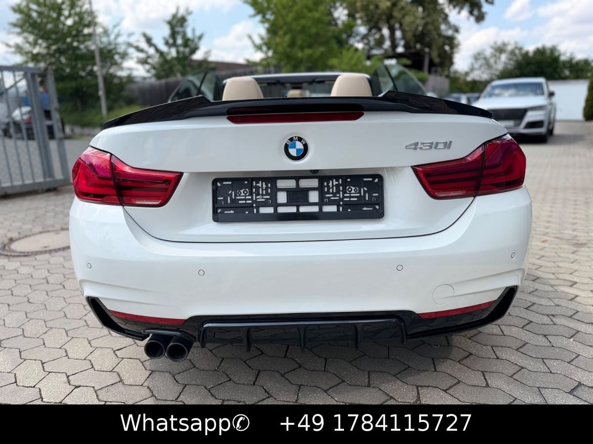 BMW 430i RWD Cabrio M Sport*Mineral Weiss*Kamera* foto 8