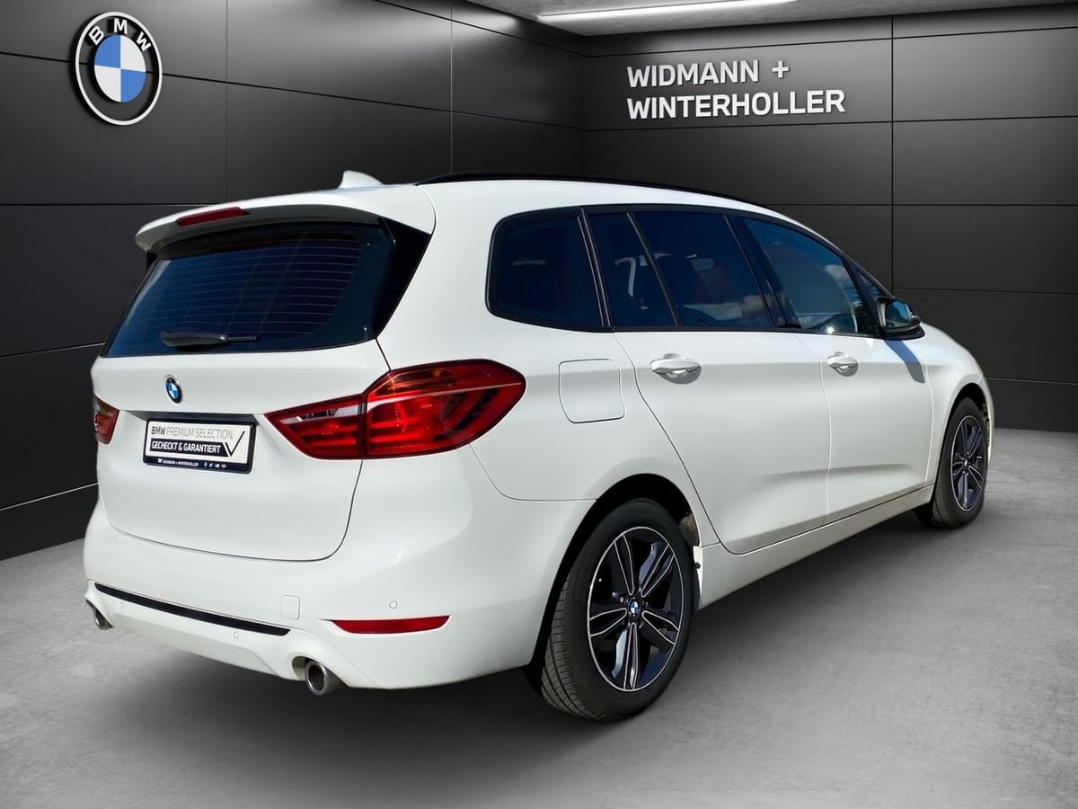BMW 218d xDrive Gran Tourer Sport Line Aut. Navi AHK foto 5