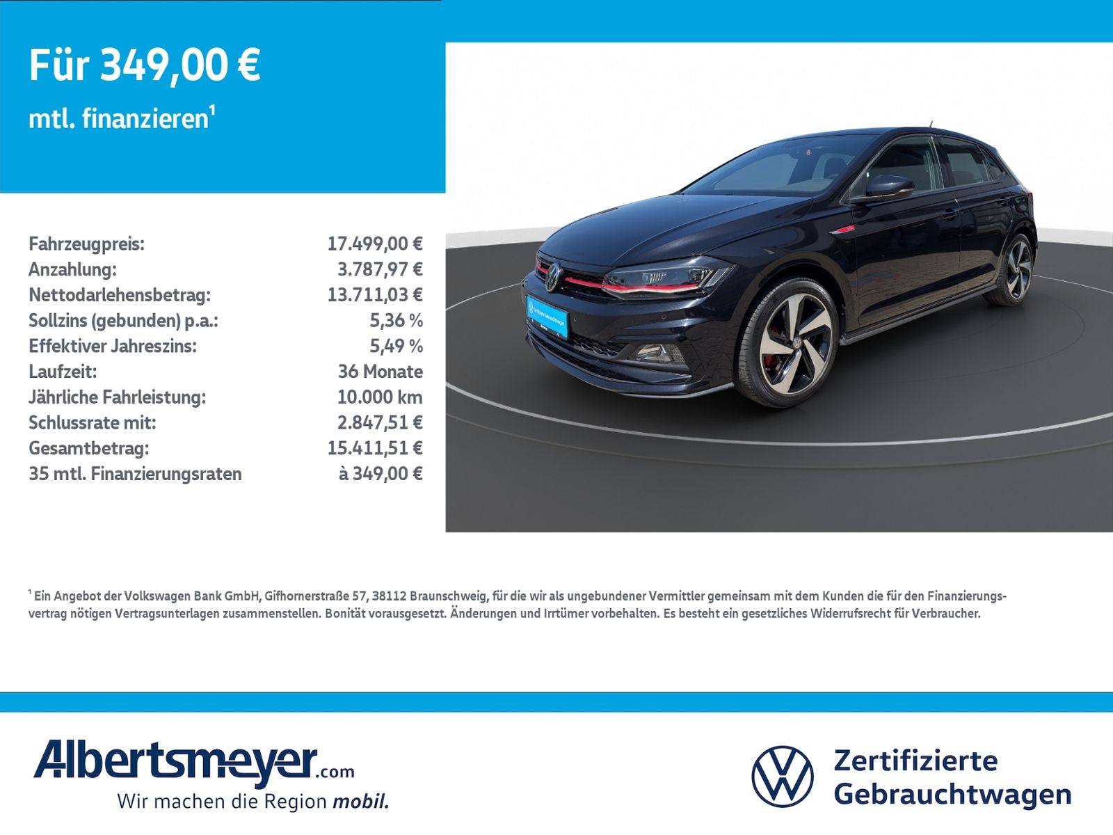 Volkswagen Polo GTI 2.0 TSI +DSG+LED+NAVI+KLIMA+ foto 1