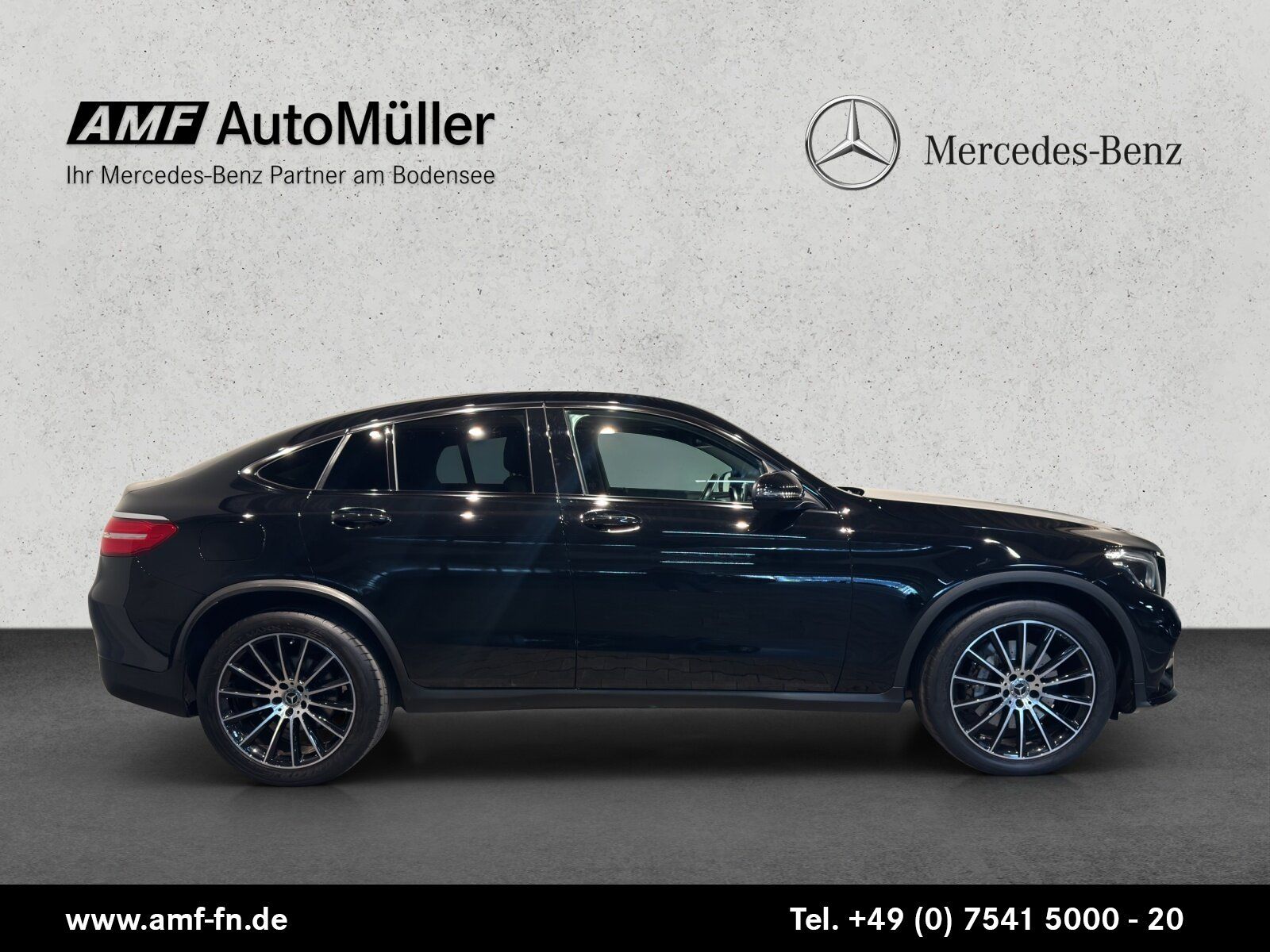 Mercedes-Benz GLC 220 d 4M Coupé AMG Line Night AHK+SDACH+RFK foto 2
