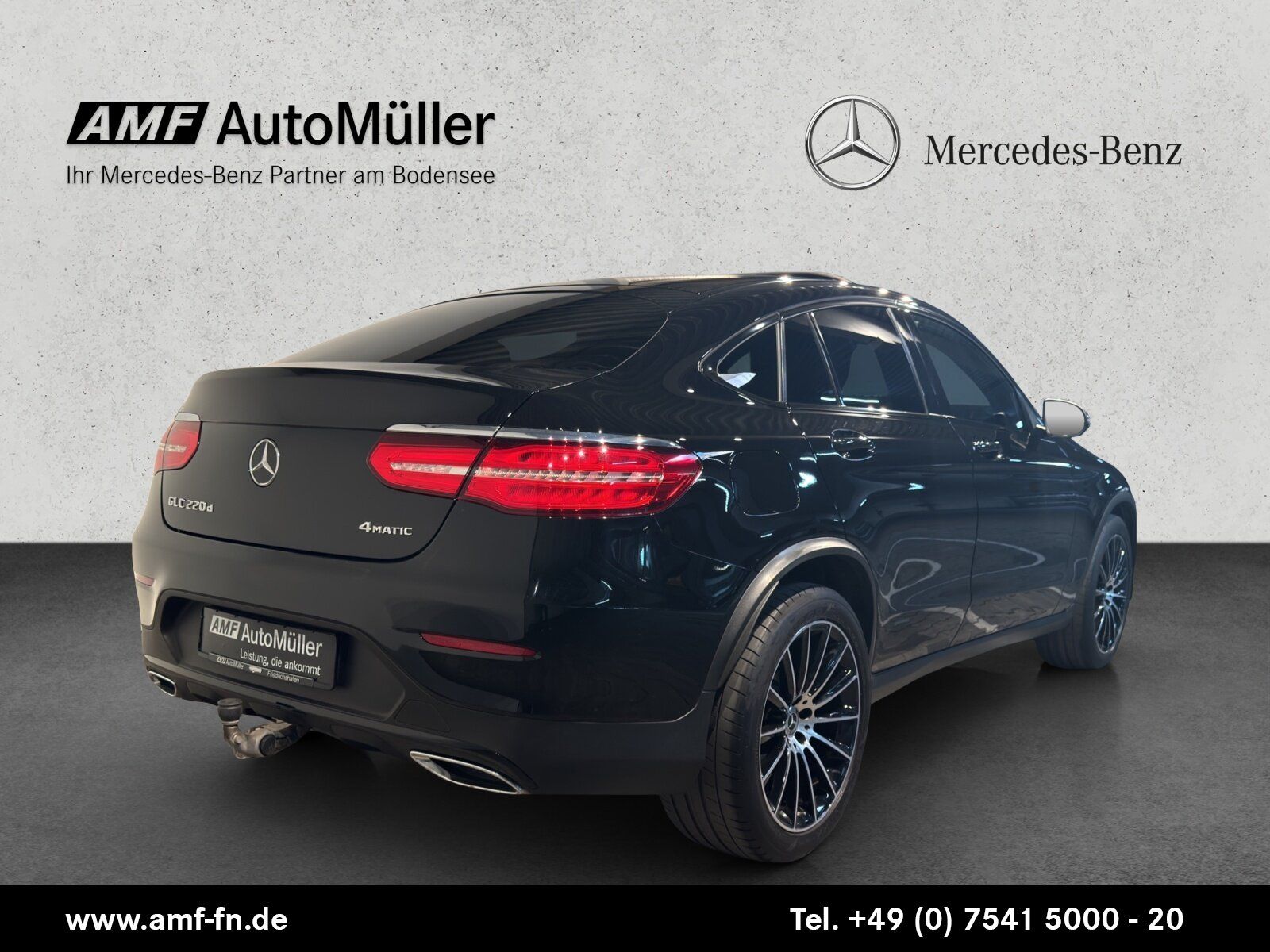 Mercedes-Benz GLC 220 d 4M Coupé AMG Line Night AHK+SDACH+RFK foto 13