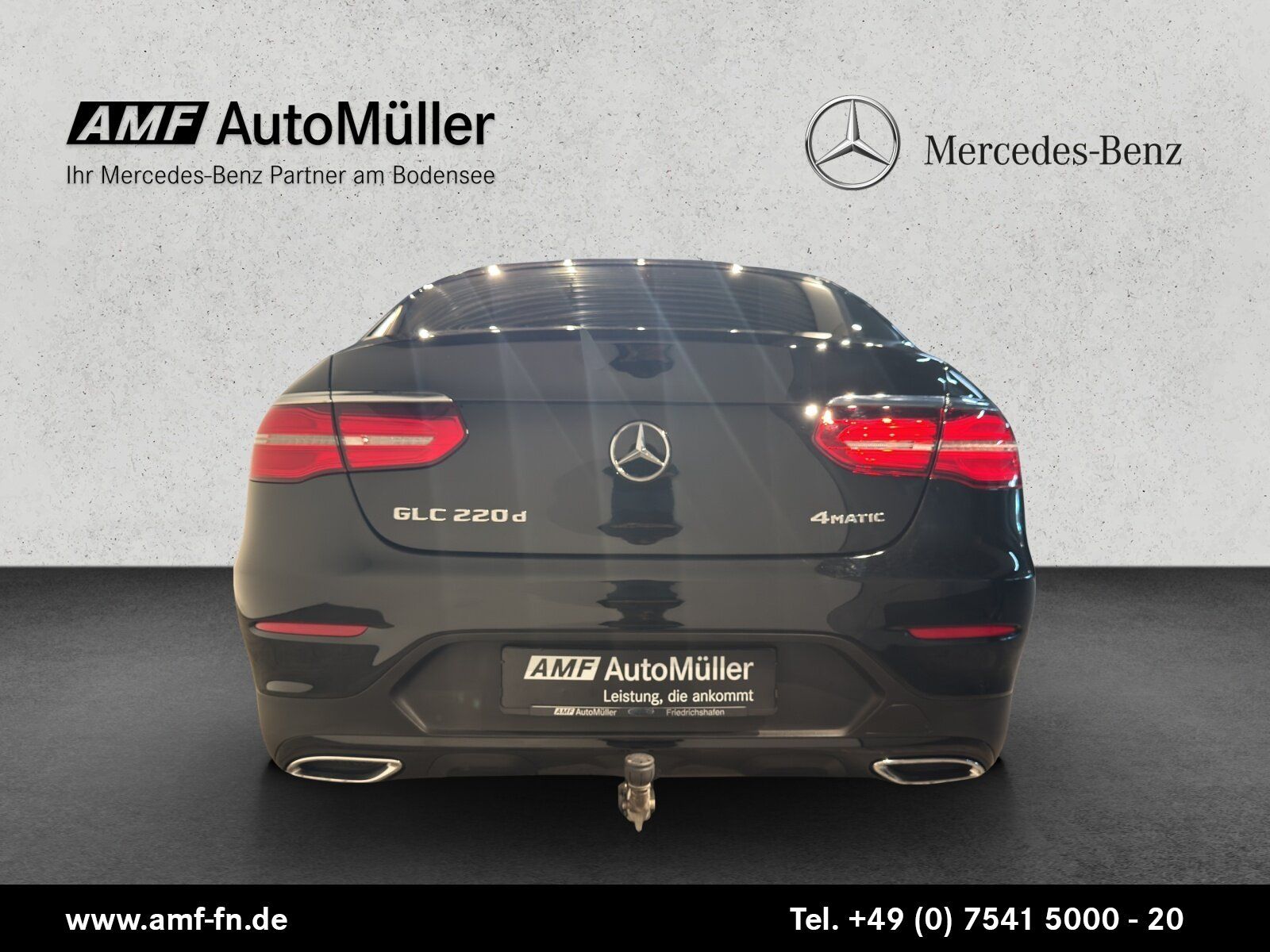 Mercedes-Benz GLC 220 d 4M Coupé AMG Line Night AHK+SDACH+RFK foto 14