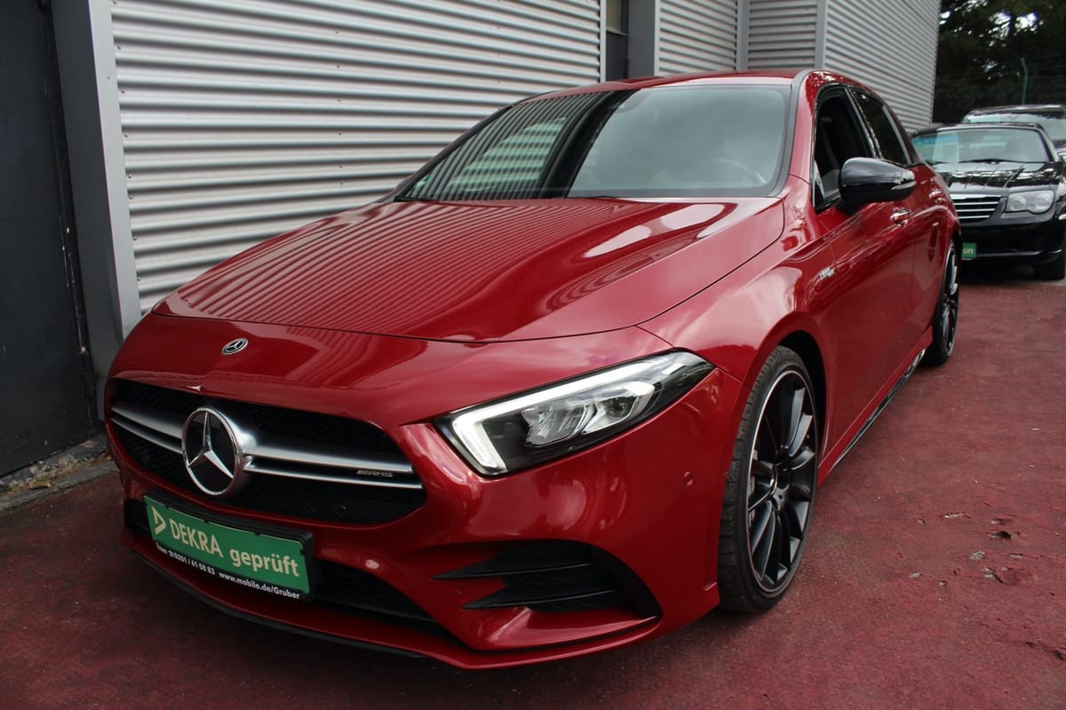 Mercedes-Benz A 35 AMG 4Matic NAVI NIGHT LED LEDER WEISS 2.Hd