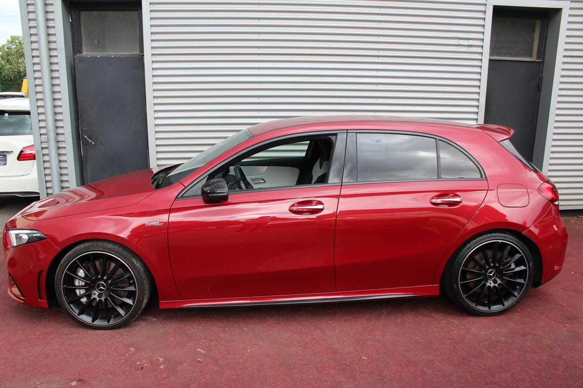 Mercedes-Benz A 35 AMG 4Matic NAVI NIGHT LED LEDER WEISS 2.Hd foto 2