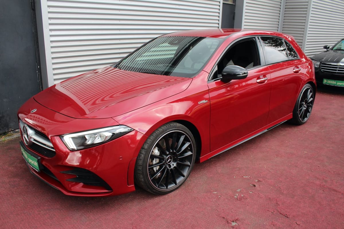 Mercedes-Benz A 35 AMG 4Matic NAVI NIGHT LED LEDER WEISS 2.Hd foto 15
