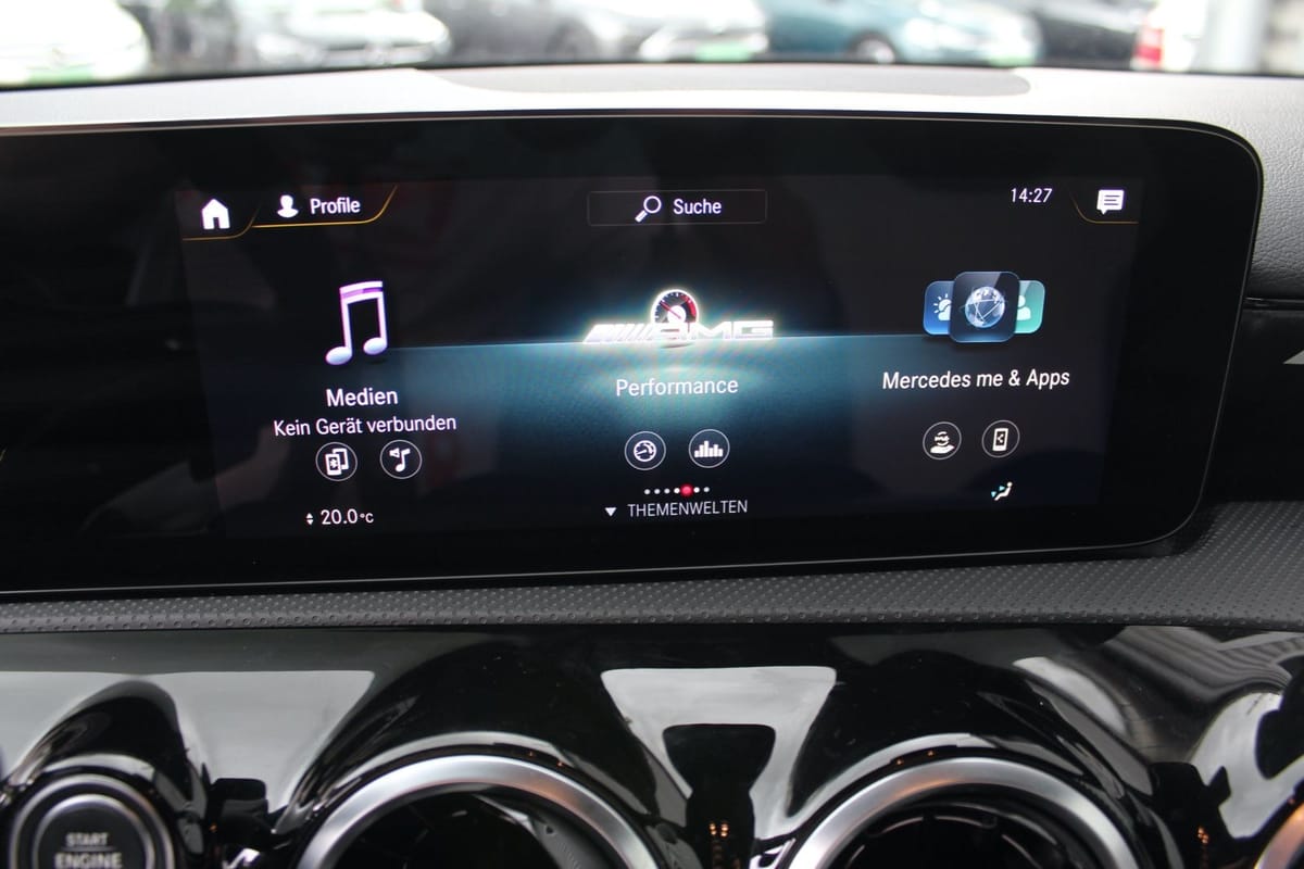 Mercedes-Benz A 35 AMG 4Matic NAVI NIGHT LED LEDER WEISS 2.Hd foto 16