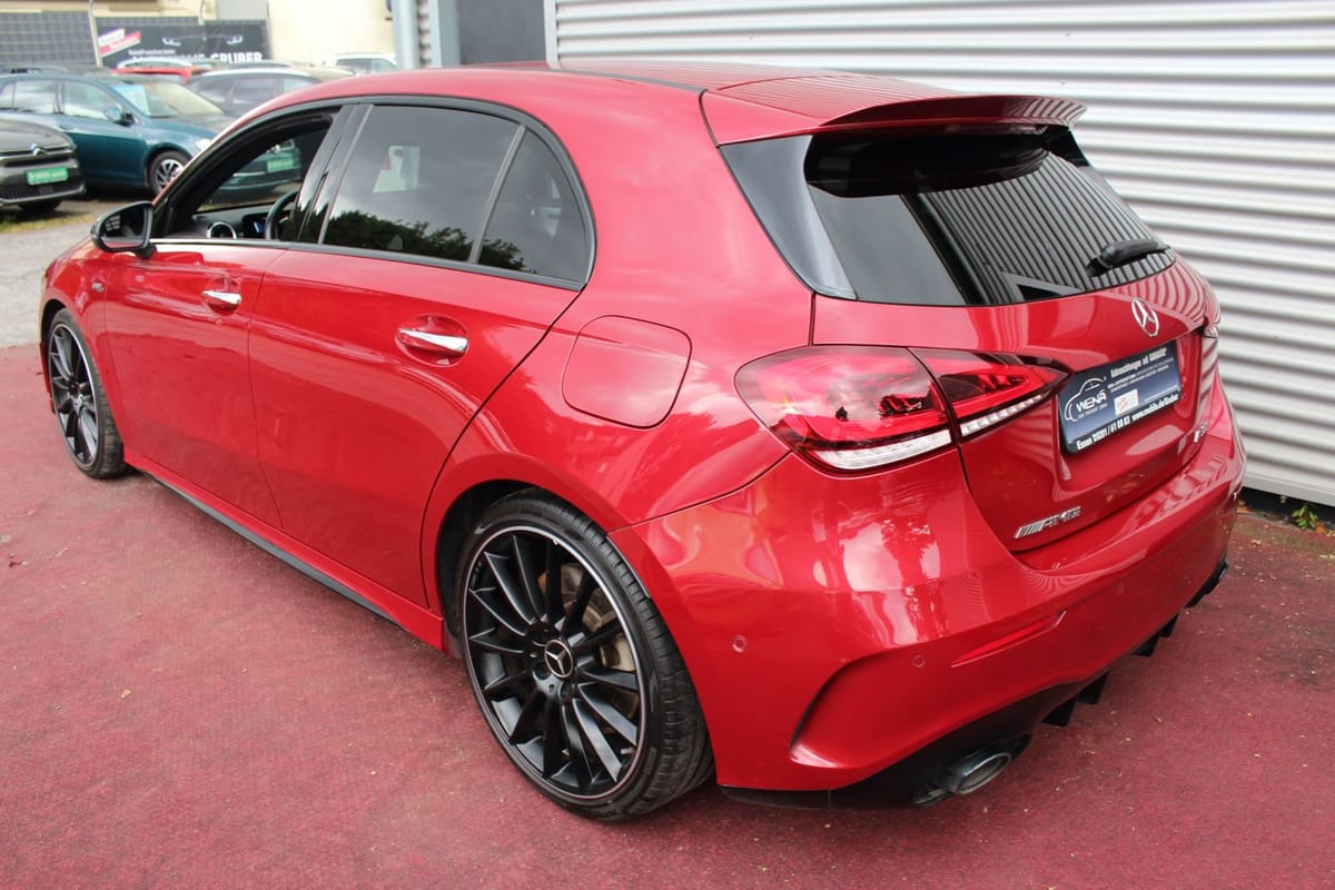 Mercedes-Benz A 35 AMG 4Matic NAVI NIGHT LED LEDER WEISS 2.Hd foto 3