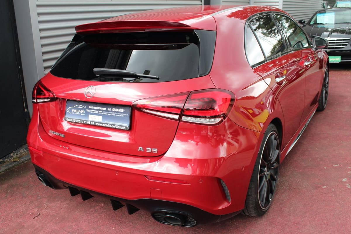 Mercedes-Benz A 35 AMG 4Matic NAVI NIGHT LED LEDER WEISS 2.Hd foto 21