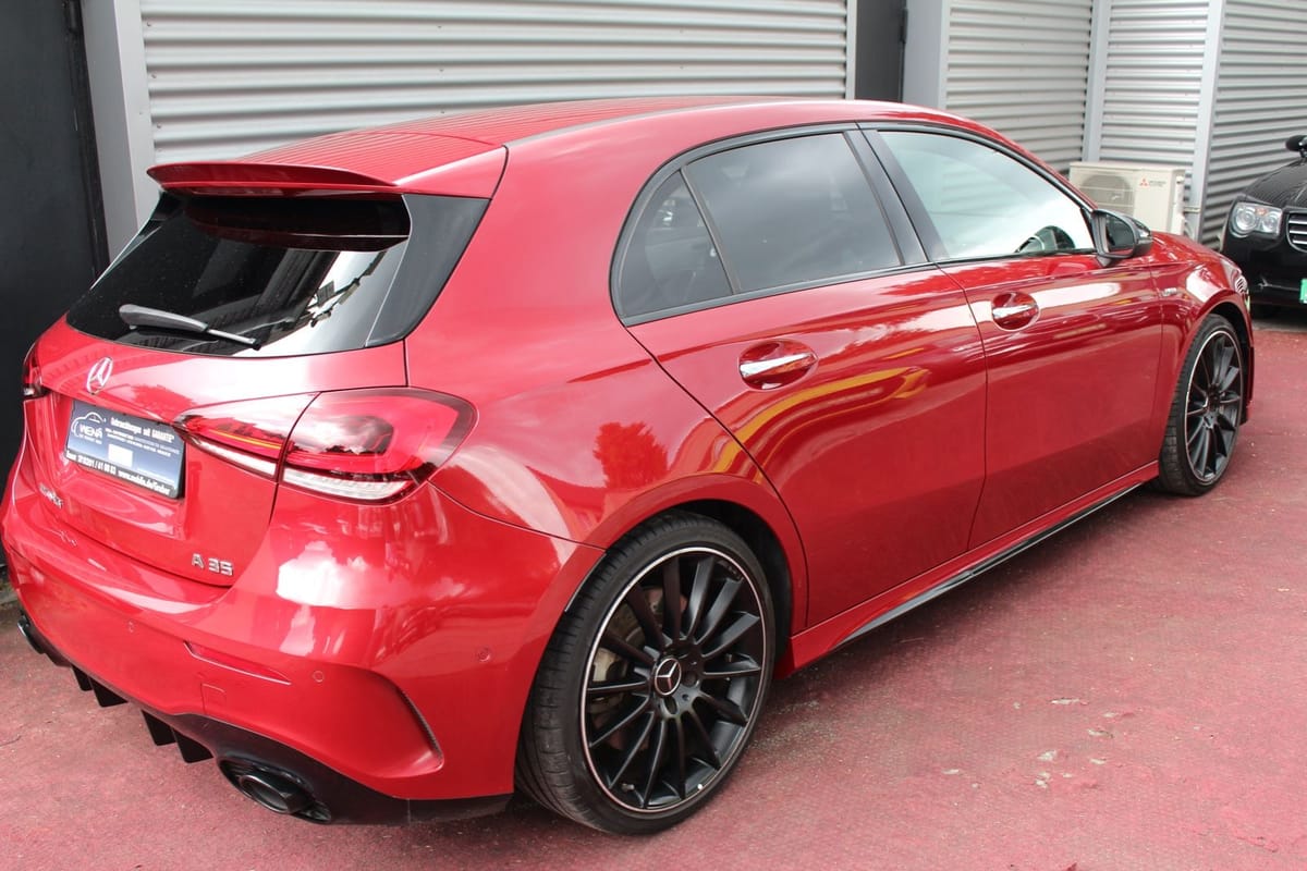 Mercedes-Benz A 35 AMG 4Matic NAVI NIGHT LED LEDER WEISS 2.Hd foto 22