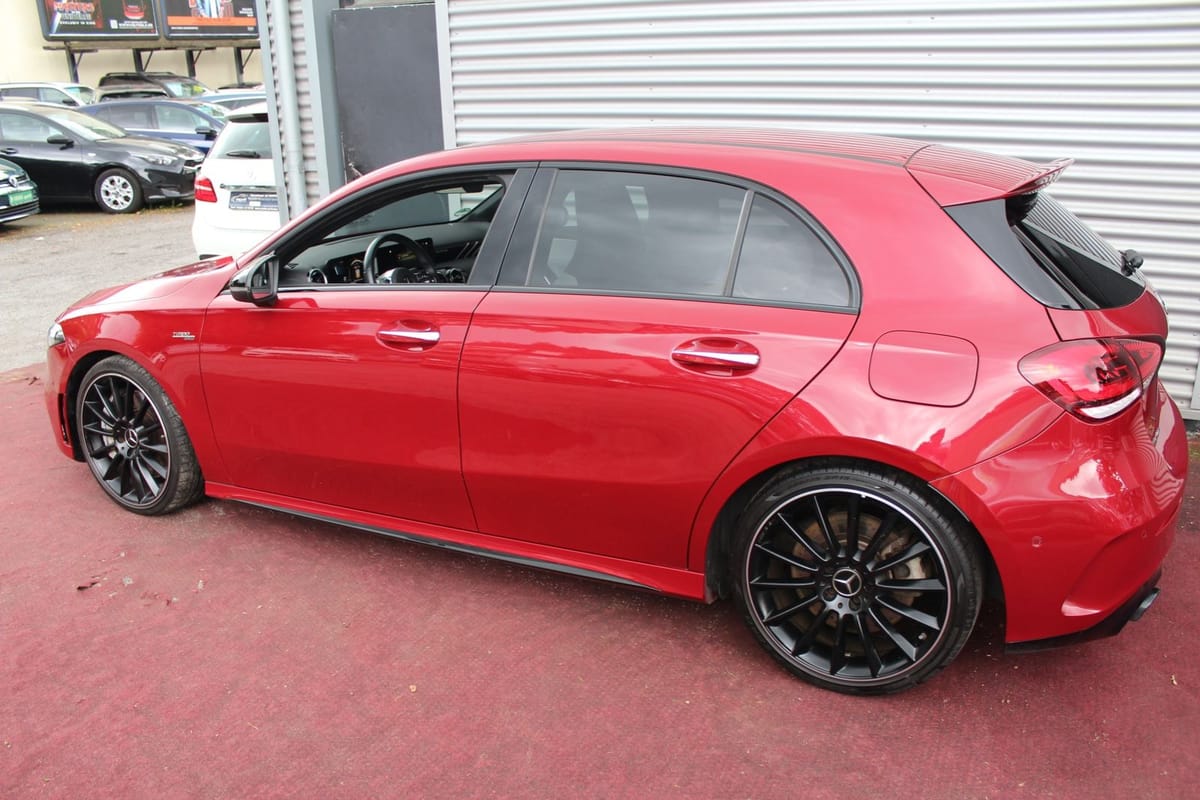 Mercedes-Benz A 35 AMG 4Matic NAVI NIGHT LED LEDER WEISS 2.Hd foto 10