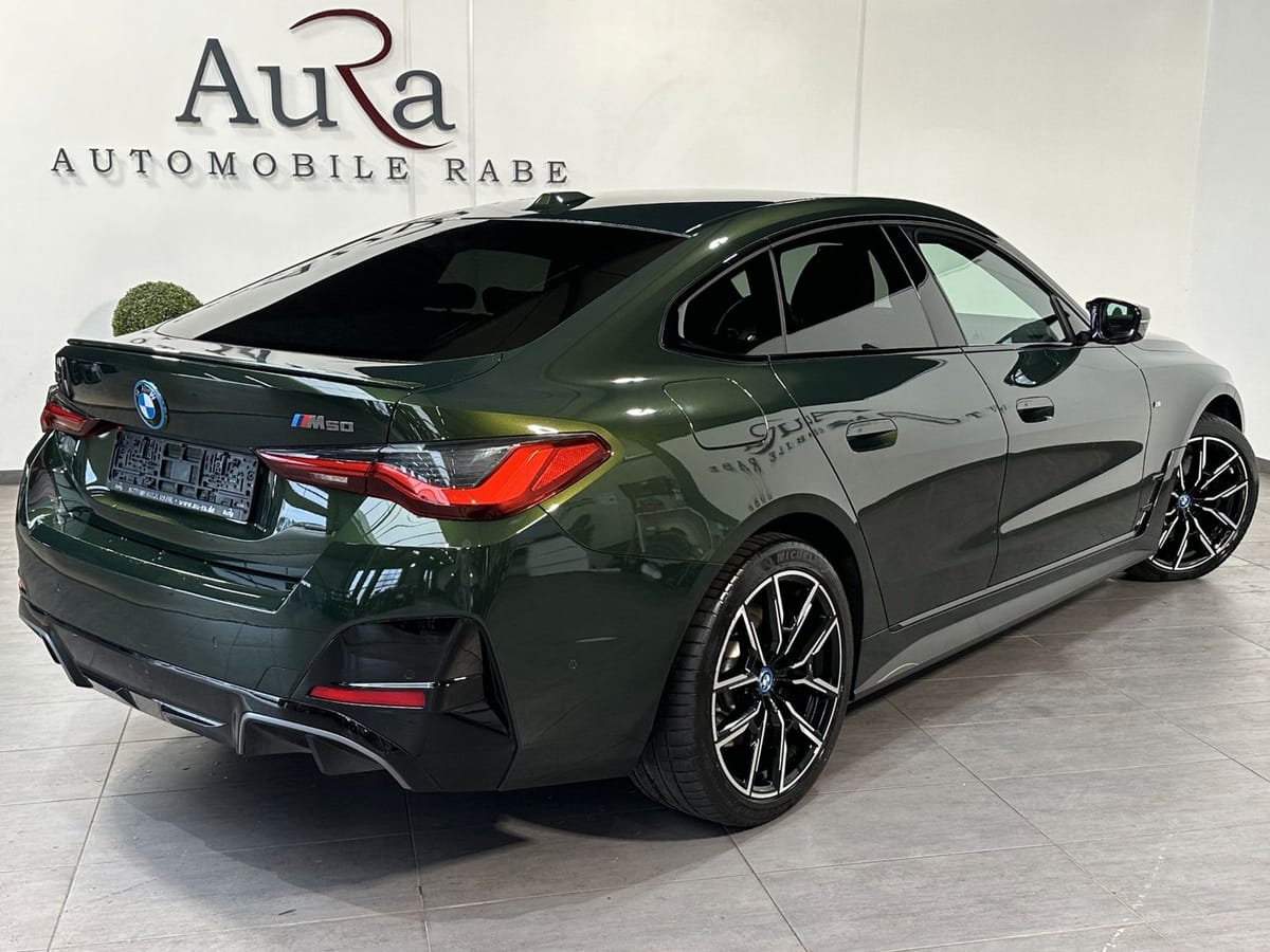 BMW i4 M50 Gran Coupé NAV+LED+GLASDACH+H&K+19ZO+360° foto 4