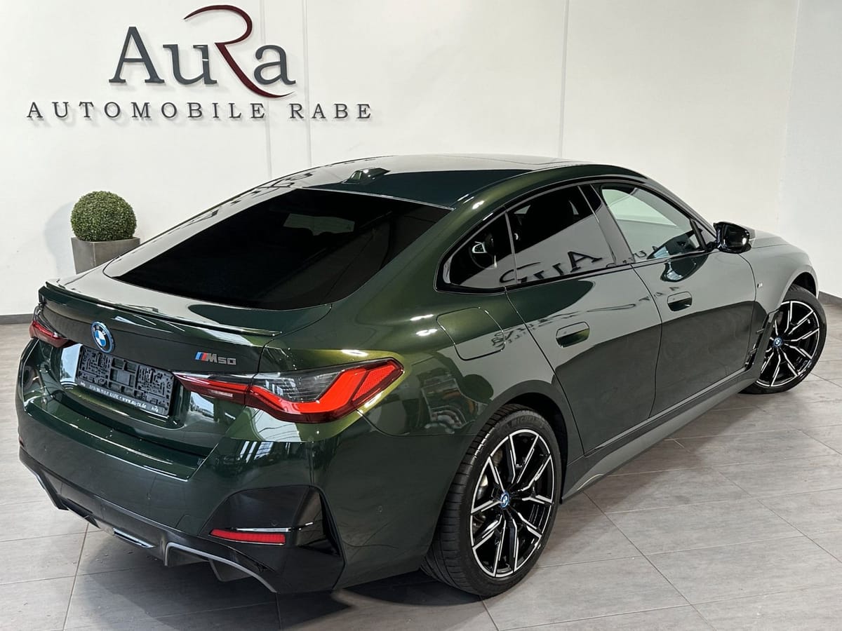 BMW i4 M50 Gran Coupé NAV+LED+GLASDACH+H&K+19ZO+360° foto 5