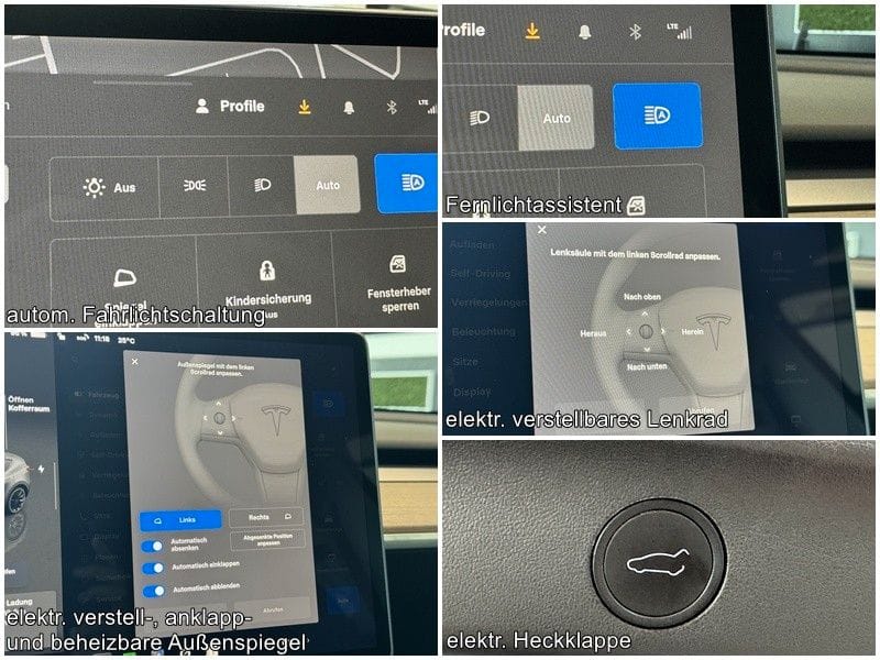 Tesla Model Y RWD Navi Panorama LED Kamera AHK foto 15