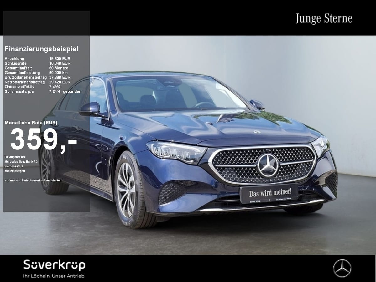 Mercedes-Benz E 220 d AVANTGARDE DISTR KAMERA SPUR PDC SHZ