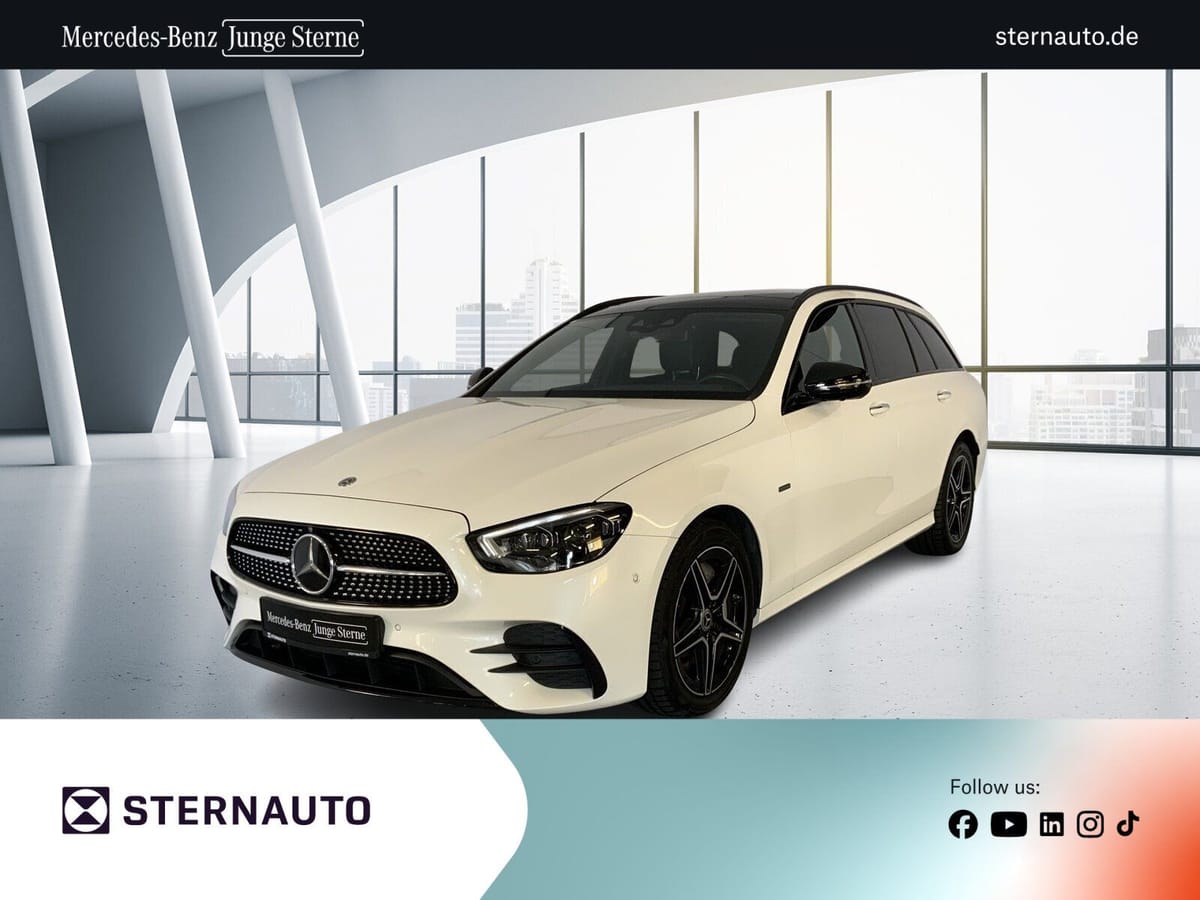 Mercedes-Benz E300de T AMG Exter. AHK Multibeam foto 1