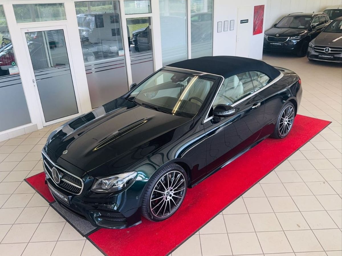 Mercedes-Benz E 450 Cabrio 4Matic AMG-Line HUD Burmes 360°C