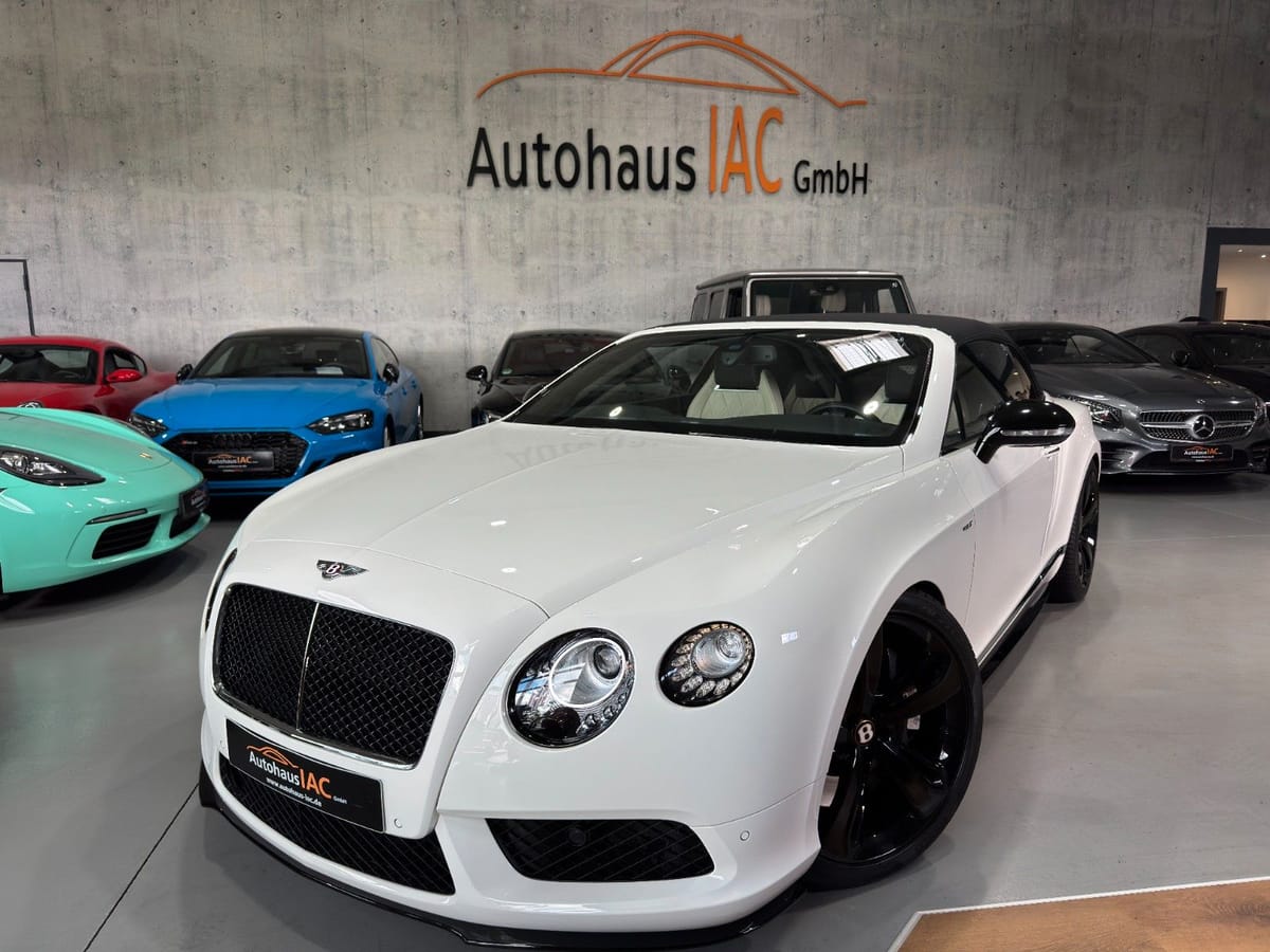 Bentley Continental/GTC/V8S/MTM/AIR/SHZ/SITZBEL/ACC/ALLR