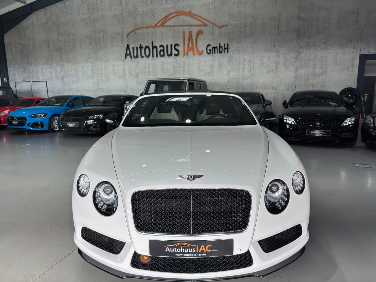 Bentley Continental/GTC/V8S/MTM/AIR/SHZ/SITZBEL/ACC/ALLR foto 3