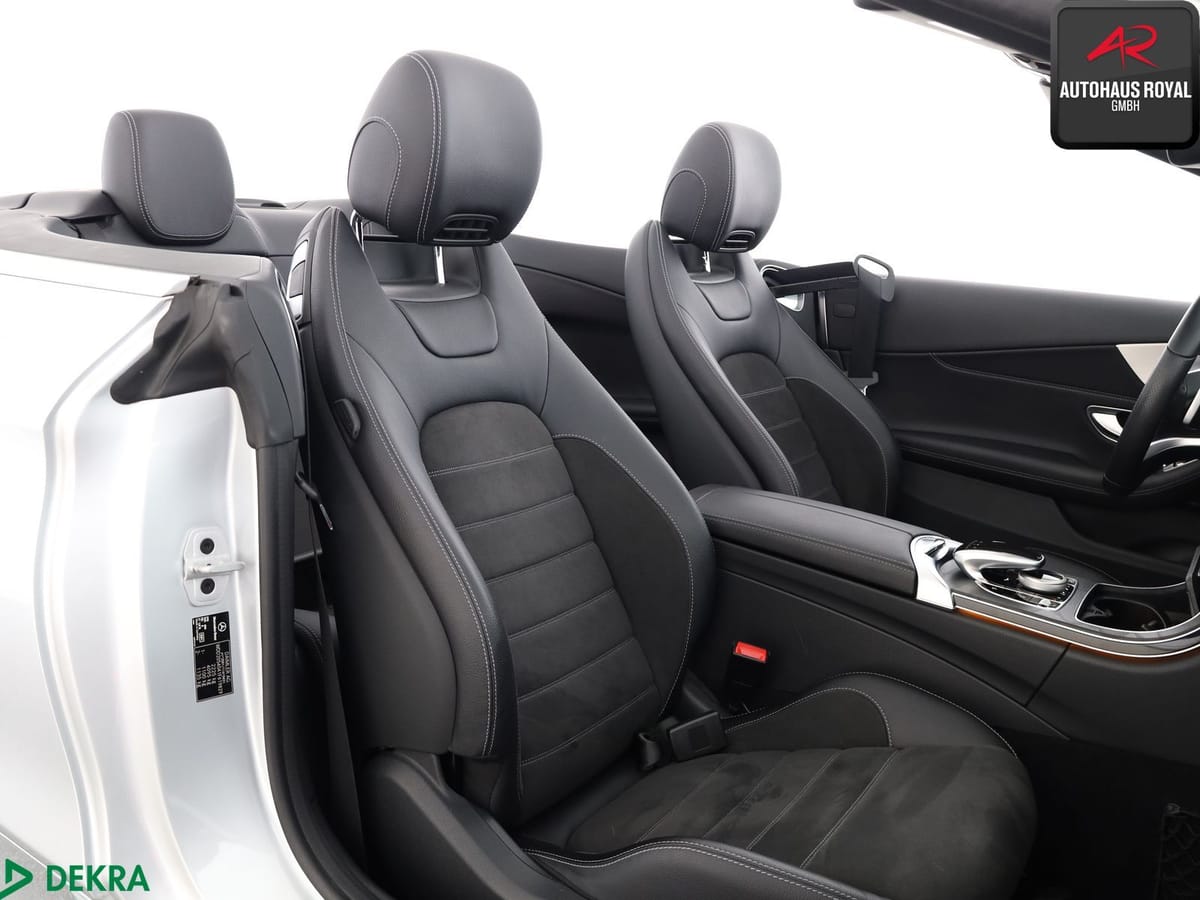 Mercedes-Benz C 220 d Cabrio AMG SPORT DISTRO,KAMERA,PARKASSIS foto 13