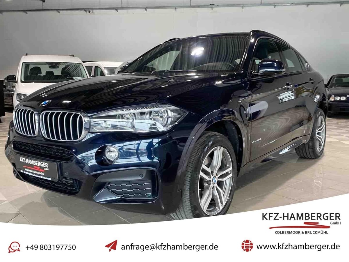 BMW X6 xDRIVE 40D M-SPORT PANO STHZ HuD AHK H&K NAVI